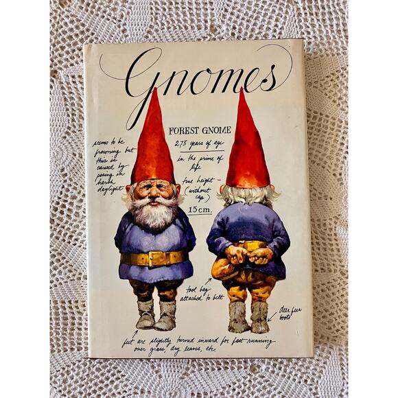 1977 Gnomes Book by Wil Huygen & Rien Poortvliet – First US Edition - Picture 1 of 9